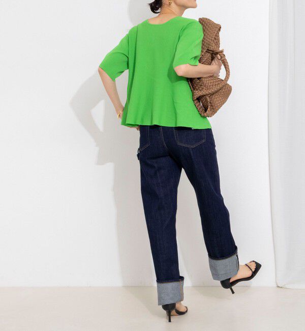 Rie Miller「《手洗い可能》トラペーズ2WAYプルオーバー」|ニット・セーター|