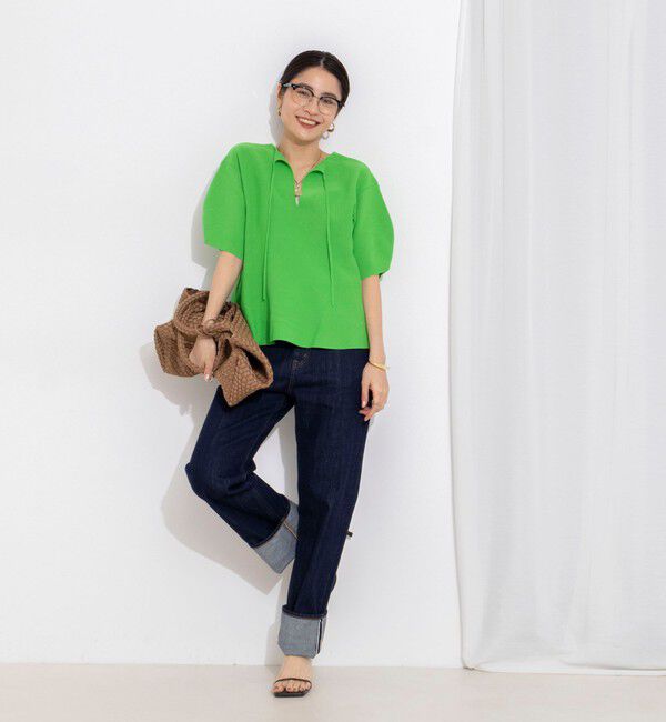 Rie Miller「《手洗い可能》トラペーズ2WAYプルオーバー」|ニット・セーター|