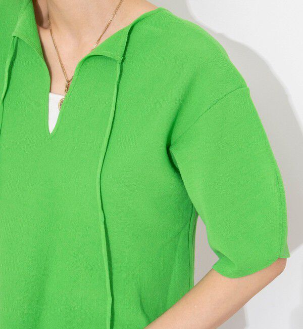 Rie Miller「《手洗い可能》トラペーズ2WAYプルオーバー」|ニット・セーター|