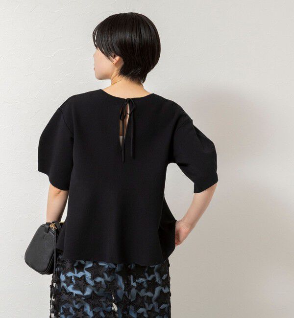 Rie Miller「《手洗い可能》トラペーズ2WAYプルオーバー」|ニット・セーター|