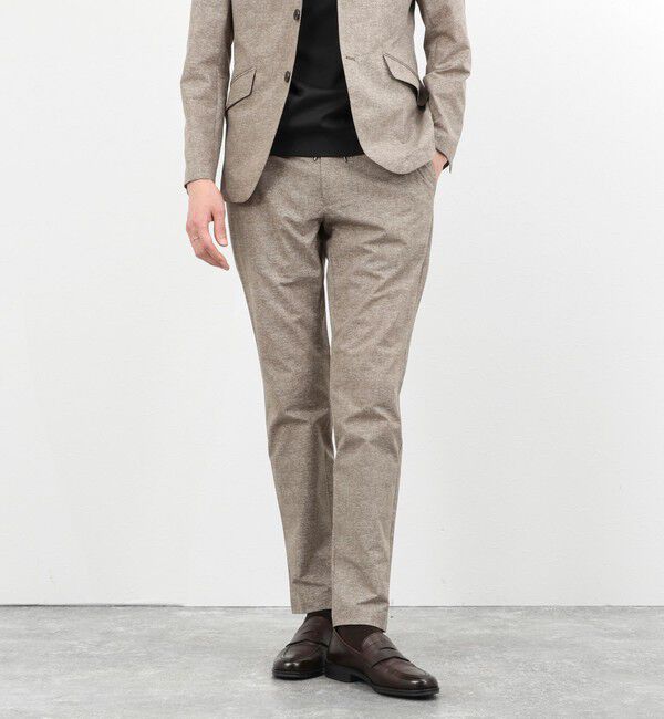 NOLLEY'S goodman「《ビジカジ/セットアップ対応》COOLDOTS クールドッツ イージーパンツ 26SS」|チノ|