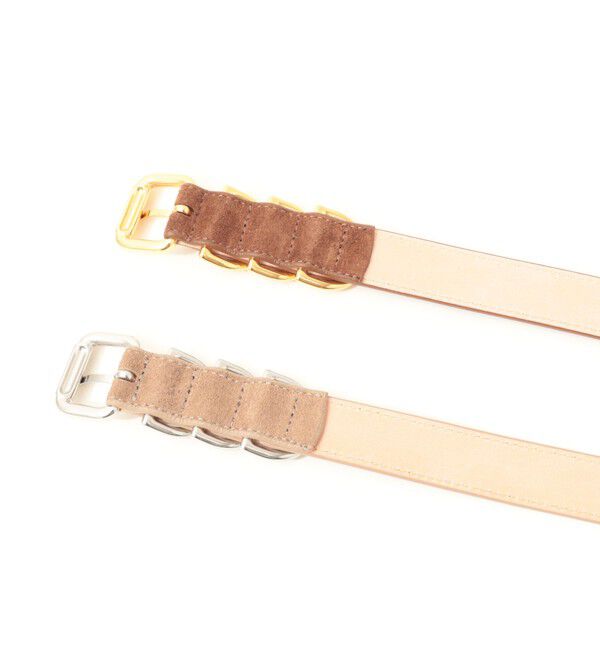 NOLLEY'S sophi「【ATELIER AMBOISE/アトリエアンボワーズ】トリプルリングベルト」|ベルト|