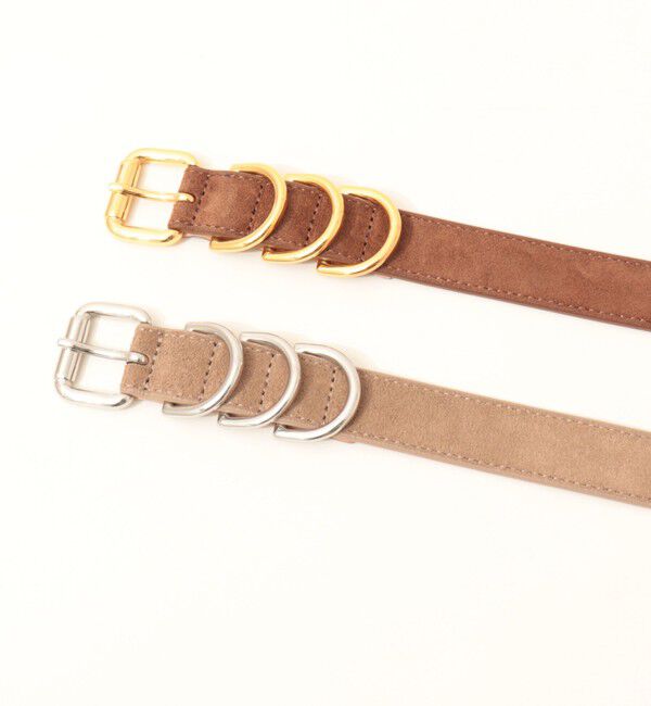 NOLLEY'S sophi「【ATELIER AMBOISE/アトリエアンボワーズ】トリプルリングベルト」|ベルト|