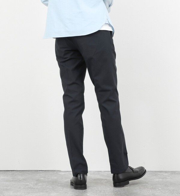 NOLLEY'S goodman「《ビジカジ対応》綿麻COOLMAX スリムフィットパンツ 26SS」|チノ|