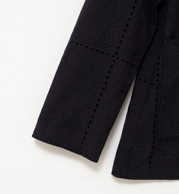 NOLLEY'S「ウォッシャブルレースジャケット」|テーラードジャケット|