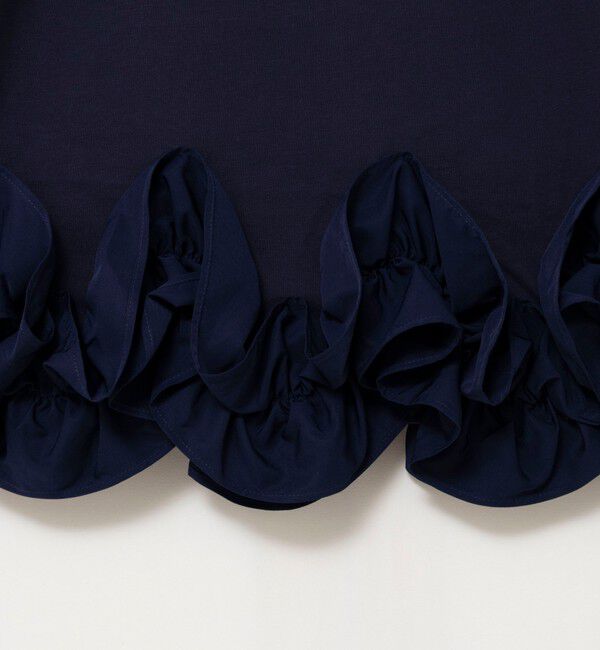 NOLLEY'S「ウォッシャブル裾フリルカットプルオーバー」|Tシャツ・カットソー|