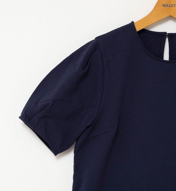 NOLLEY'S「ウォッシャブル裾フリルカットプルオーバー」|Tシャツ・カットソー|