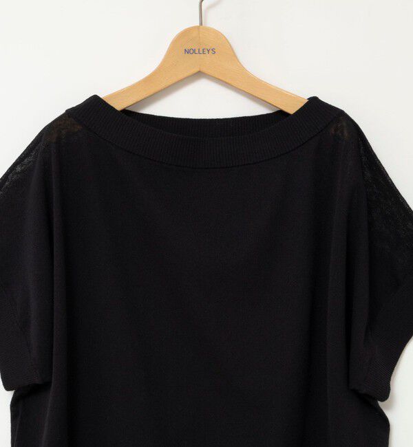 NOLLEY'S「《手洗い可能》コットンセルロースリラックスプルオーバー」|ニット・セーター|