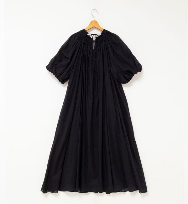 NOLLEY'S「ウォッシャブルハンドスモックバルーン袖ワンピース」|ワンピース|