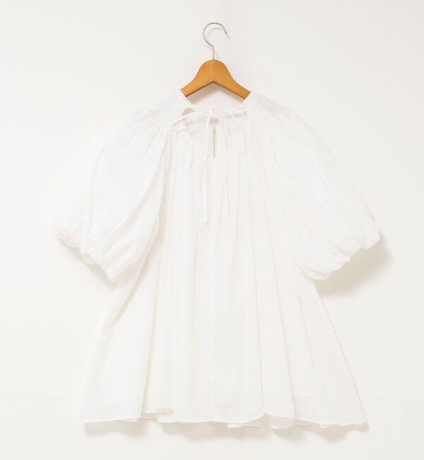 NOLLEY'S「ウォッシャブルハンドスモックバルーン袖ブラウス」|シャツ・ブラウス|