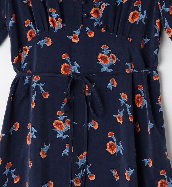 NOLLEY'S「ウォッシャブルスカーレット柄ワンピース」|ワンピース|