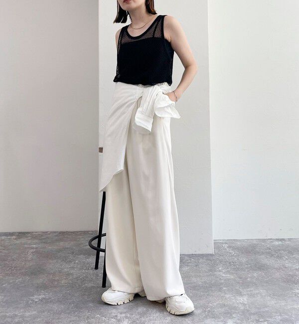 fredy emue「メッシュチュニックタンクトップ」|タンクトップ|