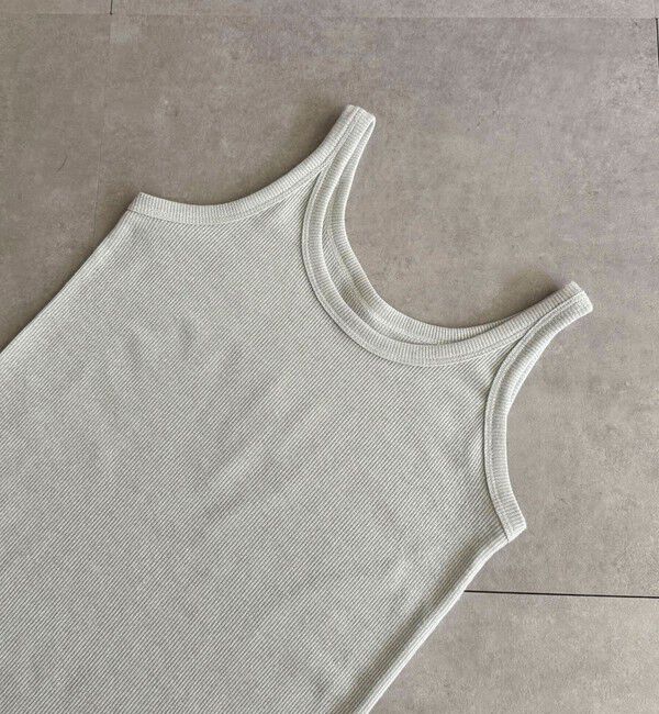 fredy emue「ラメリブタンクトップ」|タンクトップ|