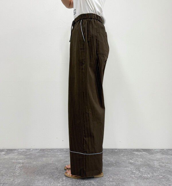 fredy emue「ストライプパジャマパンツ」|チノ|