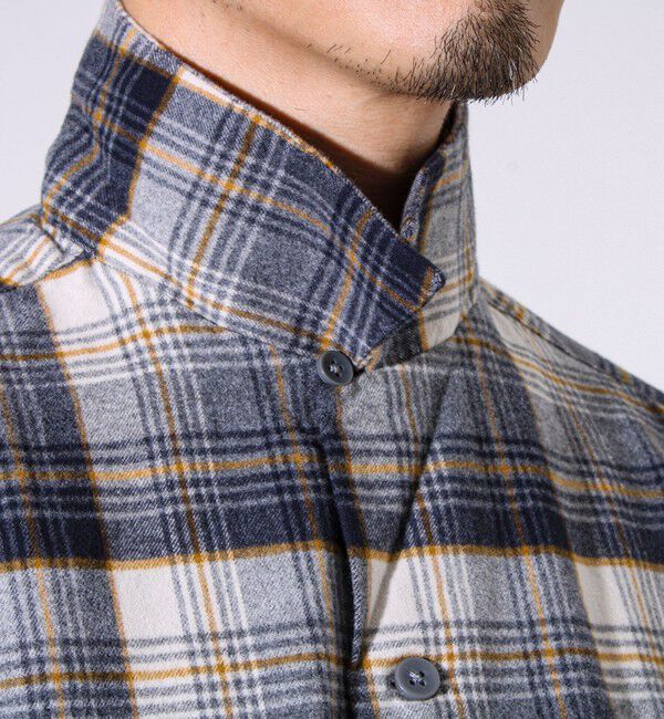 GLOSTER「【PENDLETON】Open Collar Shirt オープンカラーシャツ」|シャツ・ブラウス|