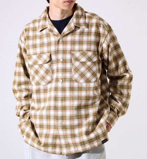 GLOSTER「【PENDLETON】Open Collar Shirt オープンカラーシャツ」|シャツ・ブラウス|