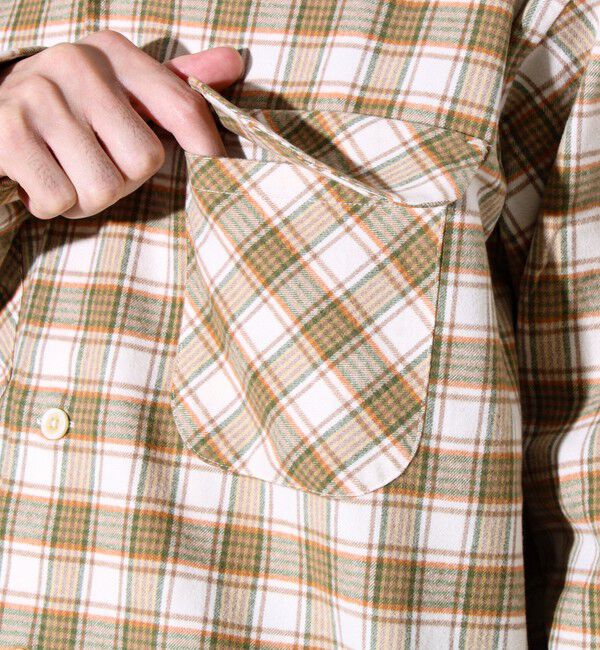 GLOSTER「【PENDLETON】Open Collar Shirt オープンカラーシャツ」|シャツ・ブラウス|