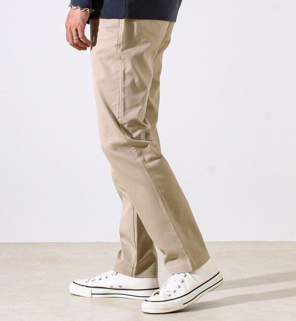 GLOSTER「【ビジカジ対応】スマートチノストレッチパンツ」|チノ|