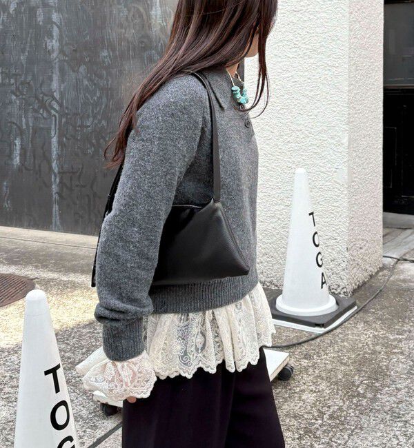 fredy emue「レースドッキングロンTシャツ」|Tシャツ・カットソー|