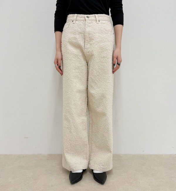 fredy emue「ループジャガードデニムパンツ」|デニム|