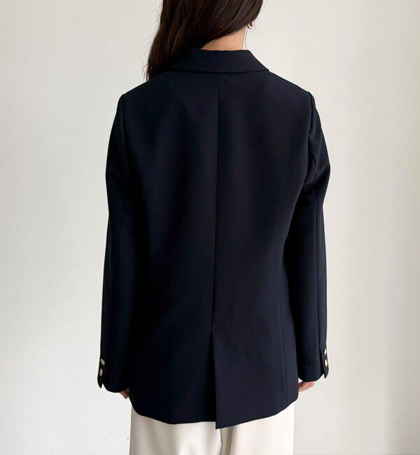 fredy emue「【3サイズ展開/オンオフ使える】ダブルブレストジャケット」|テーラードジャケット|