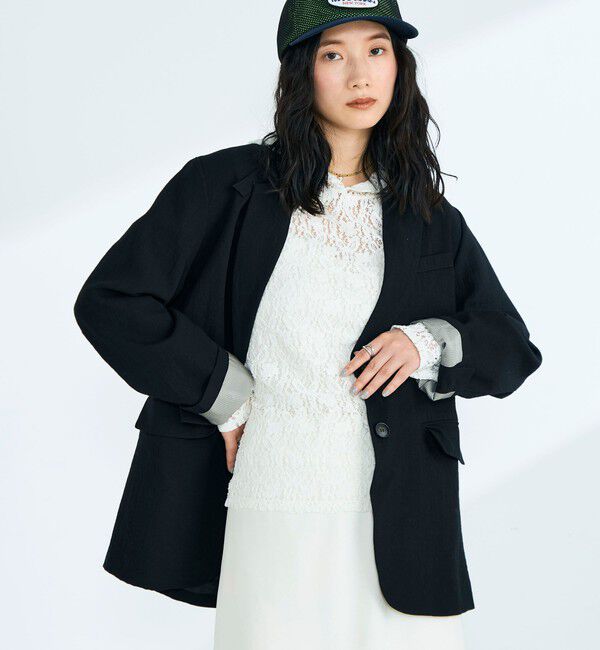 fredy emue「コンバーチブルテーラードジャケット」|テーラードジャケット|