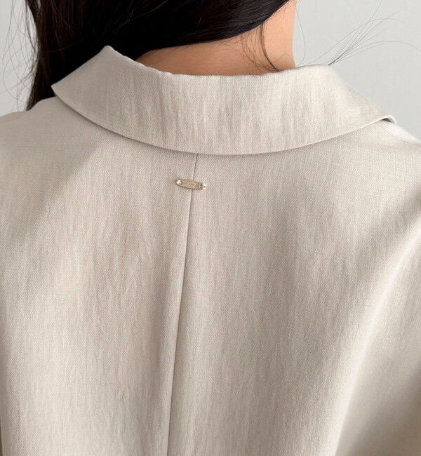 fredy emue「リネン混ラチネオーバージャケット」|テーラードジャケット|