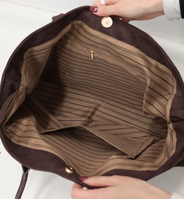 fredy emue「フェイクスエードワイドトートバッグ」|トートバッグ|