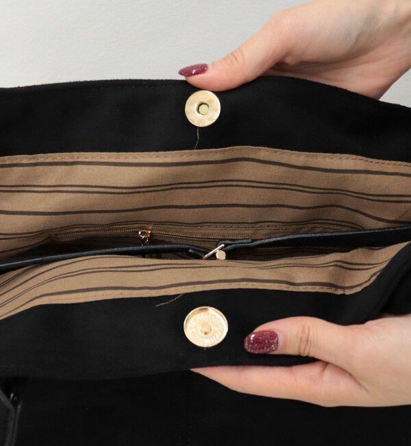 fredy emue「フェイクスエードワイドトートバッグ」|トートバッグ|