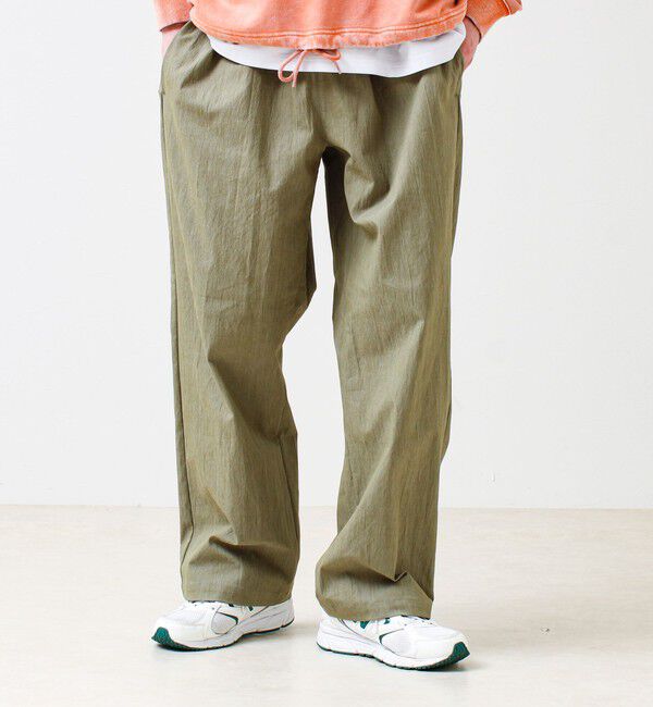 GLOSTER「【色で選べる/ユニセックス対応】GOODNESS イージーパンツ」|チノ|