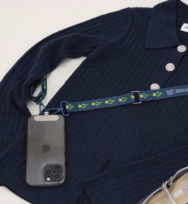 fredy emue「【JOli JOli/ジョリジョリ】ジャガードマルチストラップ L」|キーケース|
