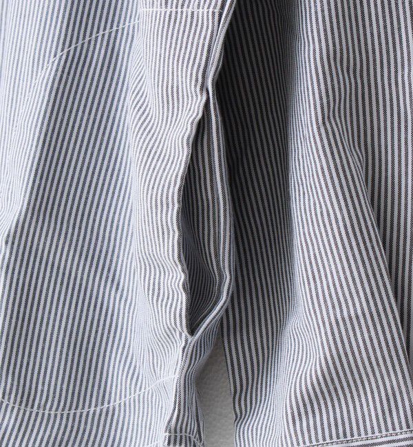 FREDY MAC「【FREDYMAC/フレディマック】フロッキープリント バンドカラーシャツ」|シャツ・ブラウス|