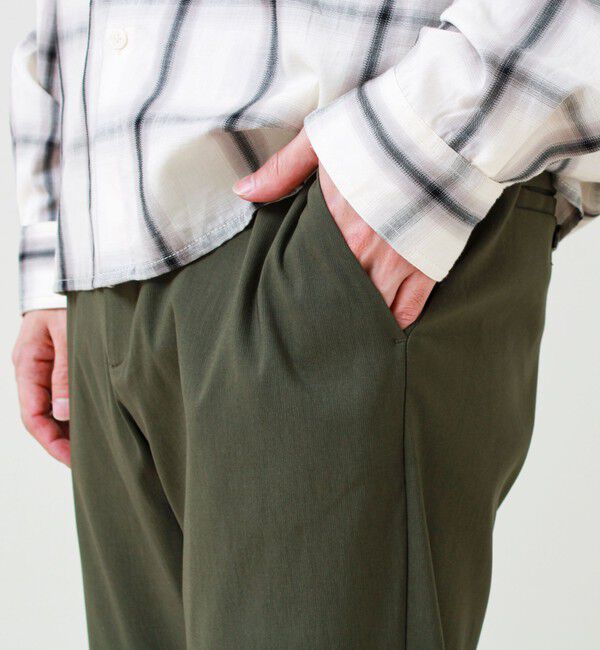 GLOSTER「【快適ストレッチ】Relaxイージーパンツ」|チノ|