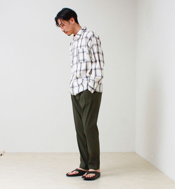 GLOSTER「【快適ストレッチ】Relaxイージーパンツ」|チノ|
