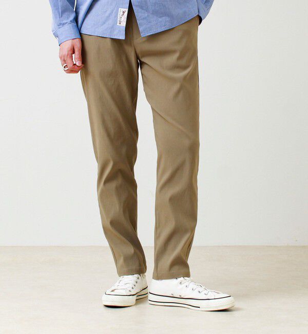 GLOSTER「【快適ストレッチ】Relaxイージーパンツ」|チノ|