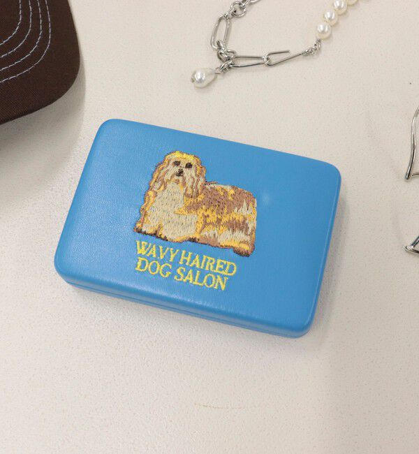 fredy emue「【JOli JOli/ジョリジョリ】刺しゅうスクエアケース」|ポーチ|