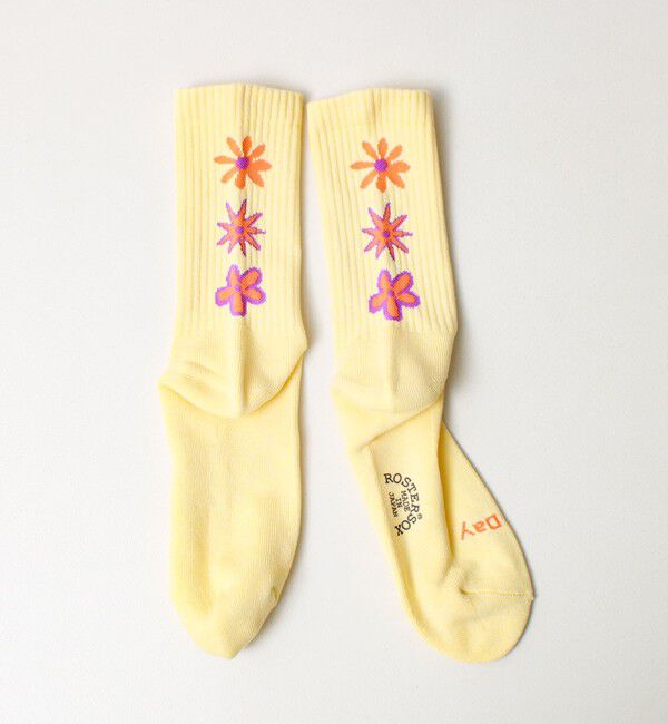 GLOSTER「【ROSTER SOX/ロスターソックス】DE LA」|ソックス|イエロー系その他