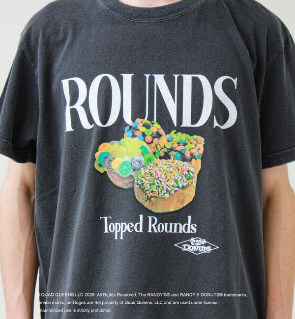 GLOSTER「【GOOD ROCK SPEED】Randy&rsquo;s Donuts / ランディーズドーナツ プリントT」|Tシャツ・カットソー|