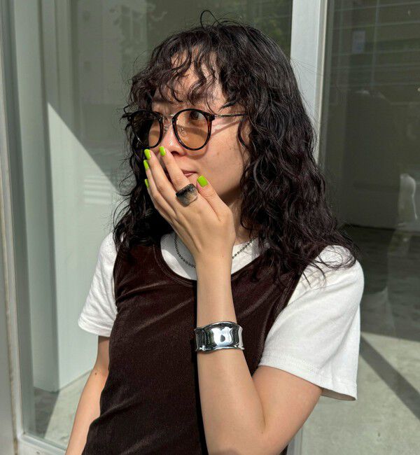 fredy emue「調光レンズメタルテンプルセルメガネ」|メガネ|