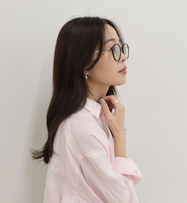 fredy emue「調光レンズメタルテンプルセルメガネ」|メガネ|ブラック