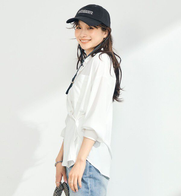 fredy emue「とろみカシュクールシャツ」|シャツ・ブラウス|