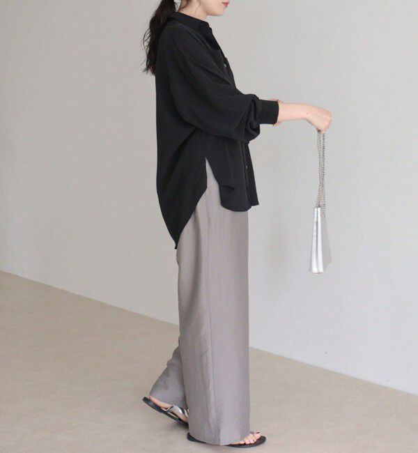 fredy emue「とろみカシュクールシャツ」|シャツ・ブラウス|