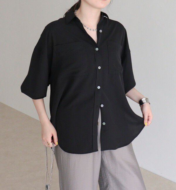 fredy emue「とろみカシュクールシャツ」|シャツ・ブラウス|