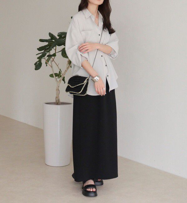 fredy emue「とろみカシュクールシャツ」|シャツ・ブラウス|