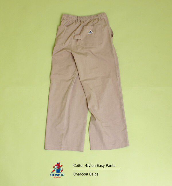 GLOSTER「【GEVACO/ゲバコ】コットンナイロンイージーパンツ」|チノ|
