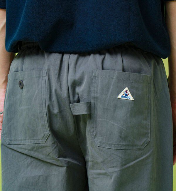 GLOSTER「【GEVACO/ゲバコ】コットンナイロンイージーパンツ」|チノ|