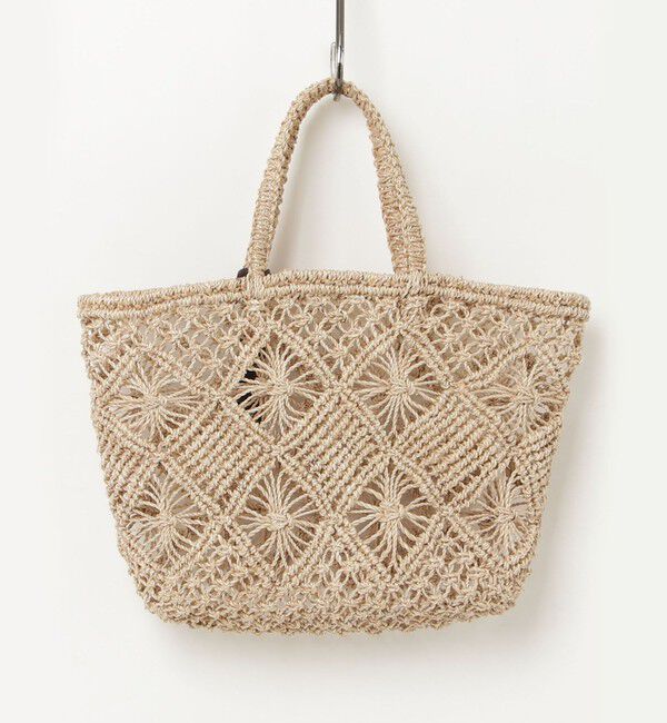 fredy emue「【BAGMATI/バグマティ】柄編みアバカトート」|トートバッグ|