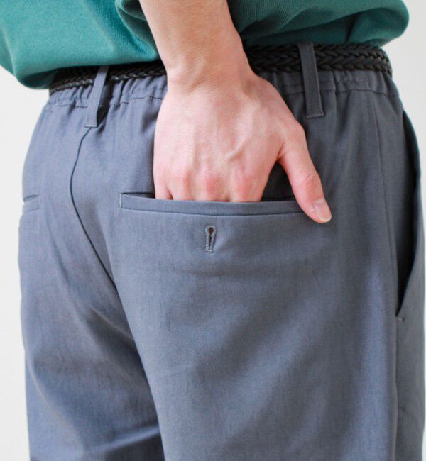 GLOSTER「【快適ストレッチ】flexibleイージーパンツ」|チノ|