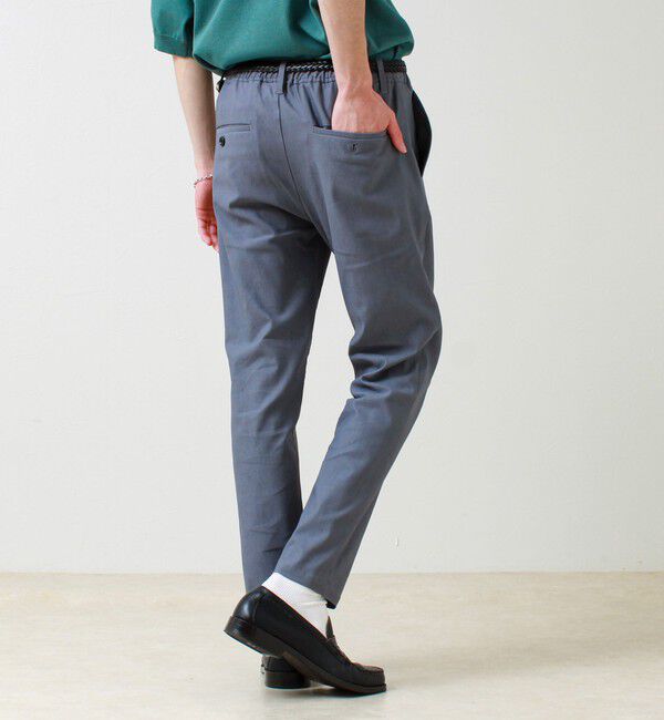 GLOSTER「【快適ストレッチ】flexibleイージーパンツ」|チノ|