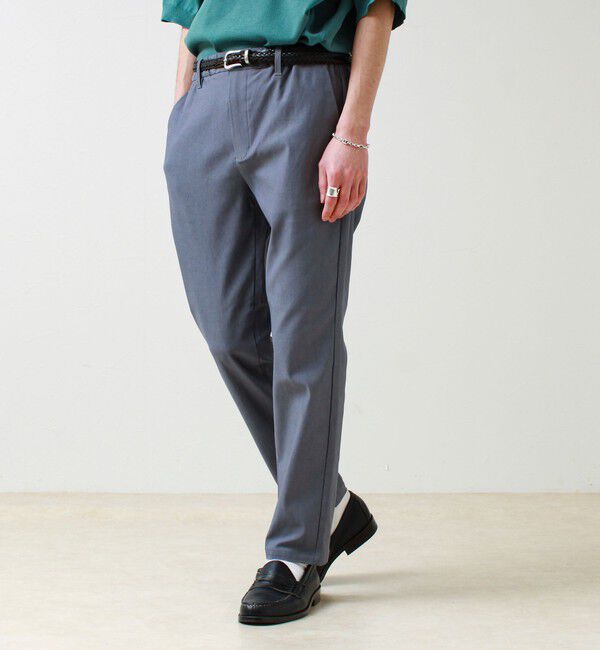 GLOSTER「【快適ストレッチ】flexibleイージーパンツ」|チノ|